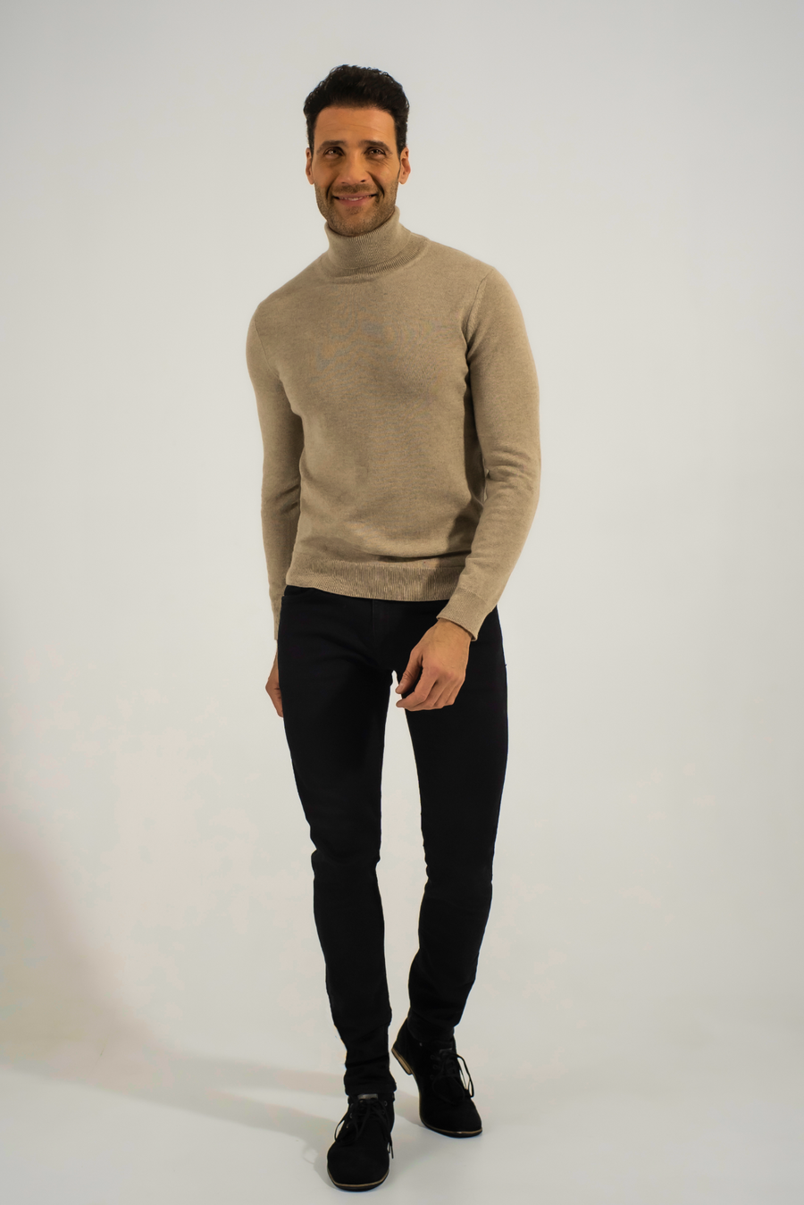 Men Cashmere Turtleneck v0.9 Middle Grey M